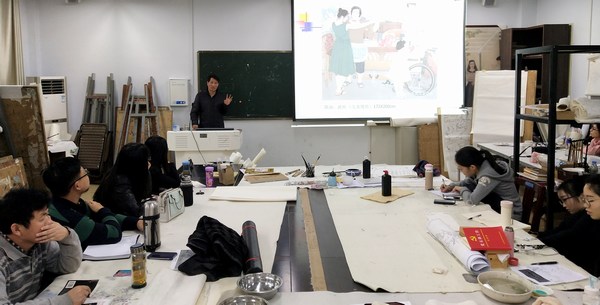 2018.12.3邹东升教授为伟德官网研究生做学术讲座.JPG